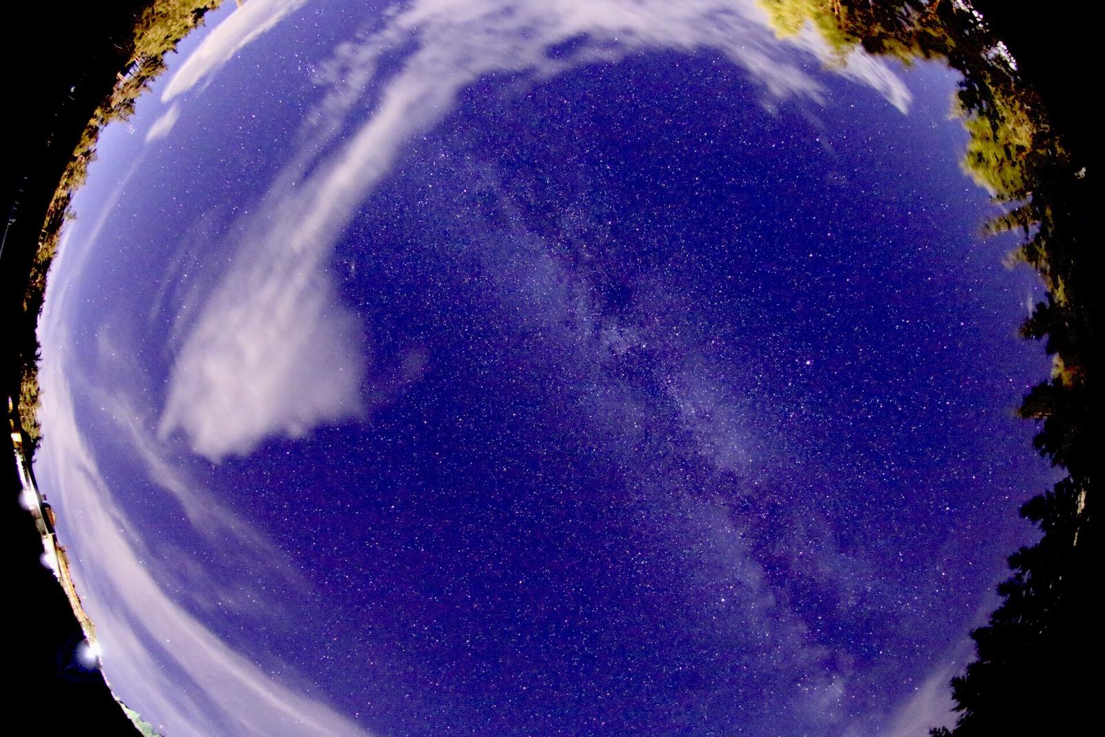 代表が撮影した星景写真(2枚目)