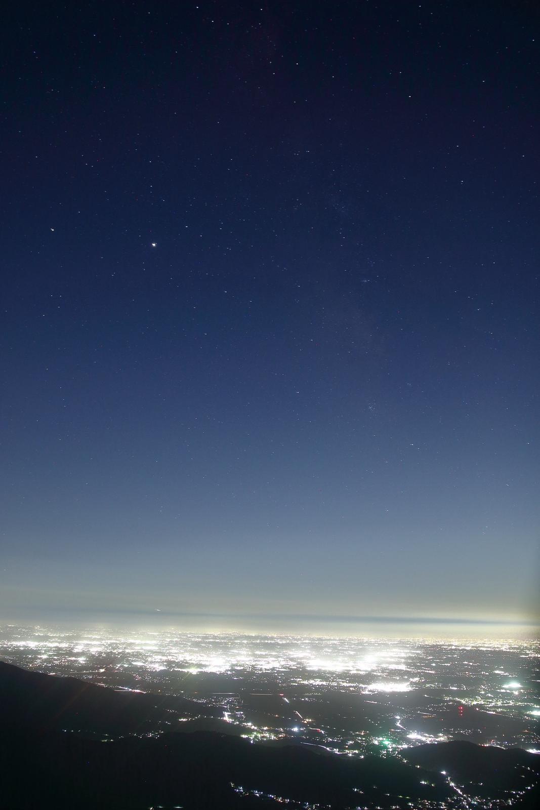 代表が撮影した星景写真(4枚目)