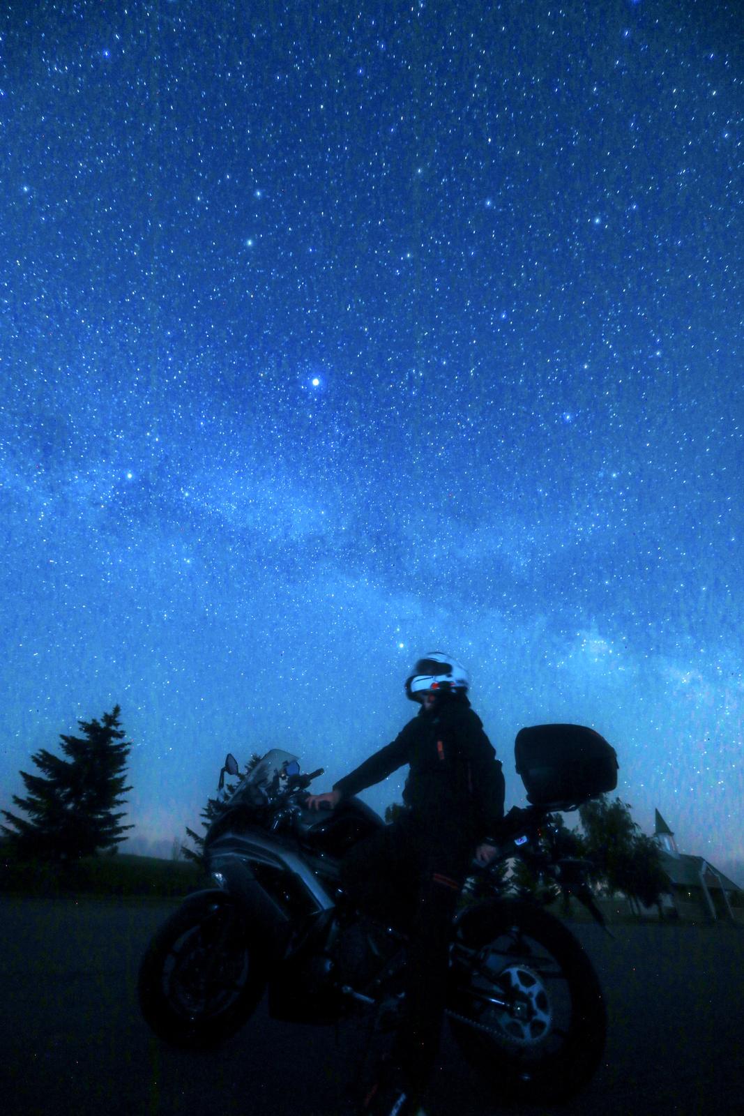 代表が撮影した星景写真(29枚目)